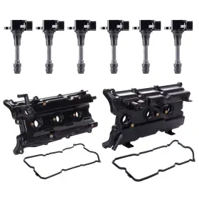 11547841 1autopowerstore Valve Cover Gasket And Ignition Coil For 2002-2009 Nissan Quest Maxima Murano 3.5l