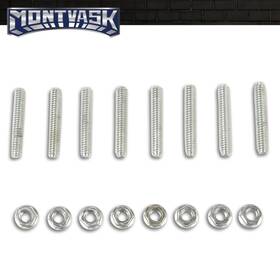 2014mmotor Mmo541425 Fit For 1955-1986 Chevy 283 327 350 400 Small Block Valve Cover Stud Kit Bolts
