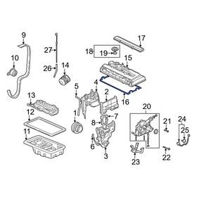 Acura Oe 12341pr3000 For Integra 1992-2001 Engine Valve Cover Gasket