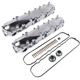 Aftermarket K8083-1p Polished Engine Valve Covers For Chevy Small Block Lt Gen V 5.3 6.2 Lt4 L83 L86