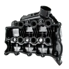 C2s52756 Alloyworks Black Inlet Manifold / Rocker Cover Left For Jaguar Xf And Xj 3.0l Tdv6