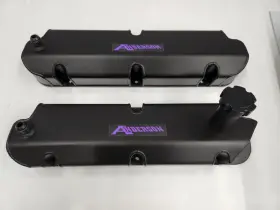 Af-6582-d3 Anderson Ford Motorsport New Valve Covers 79-93 5.0l Display Model With 10an Fittings