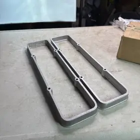 120-2002 Ansen Usa Vintage B&b Performance Small Block Chevy Valve Cover Spacers Aluminum