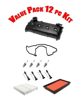 144244 Apm Engine Valve Cover Spark Plugs Coil Boots Cabin And Air Filters For Altima 02-06