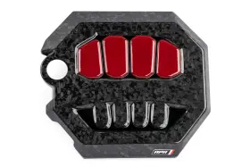 Ms100233 Apr Carbon Fiber Engine Cover - Gloss Forged