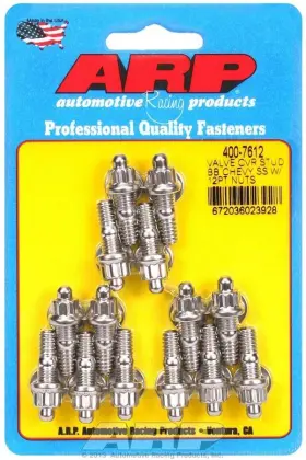 400-7612 Arp Stainless Steel Valve Cover Stud Kit 1/4-20 Thread 14 Pieces