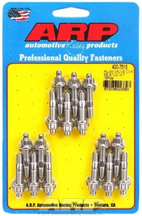 400-7615 Arp Fits S/s Valve Cover Stud Kit 12pt. 16