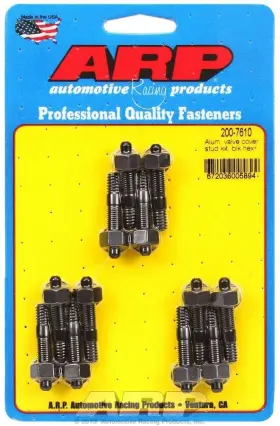 Arp 672036005894 Valve Cover Stud Kit 1/4-20 In Thread 1.5 Long Black Oxide Set Of 12