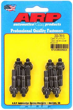 Arp 672036005924 Valve Cover Stud Kit 1/4-20 Thread 1.5 In Long Black Oxide Set Of 8