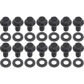 Ar1756 Arp Fasteners Chevrolet Big Block With Stamped Steel Covers Black Oxide Hex Head 14 Piece
