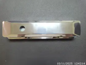 A6152 Assault Racing Products Chrome Valve Cover Set Sb Chevy