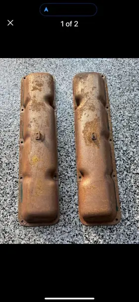 A9174 Assault Racing Products 1970 Amc Rebel Machine Valve Covers - 390