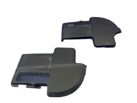 427907299 Audi 2011-2015 R8 Rear Right Left Engine Cover Panel Trim Set Black Scratches