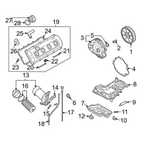 079103487a Audi Oe For S4 2004-2005 Engine Valve Cover Bushing