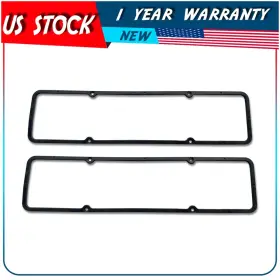 Adp12508cp655s Autodayplus Valve Cover Gaskets Fits Sb Chevy 283 305 327 350 383 400 Rubber