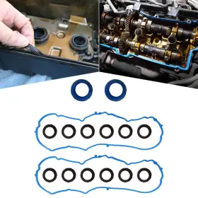 Wwd-qmdq-38414 Auxito 16 Valve Cover Gasket Seal For 11-2016 Chrysler Dodge Jeep Ram Volkswagen 3.6l D