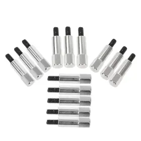 Bh0361 Betterhose Chrome Valve Cover Bolts Fits Big Block Chevy 396 427 454 Set Of 14pcs Bh0361 Betterhose Chrome Valve Cover Bolts Fits Big Block Chevy 396 427 454 Set Of 14pcs