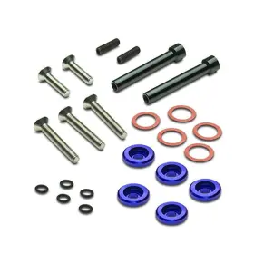 Wk-002 Bezt 5pcs Blue Aluminum Engine Valve Cover Washer Hex Bolt Kits For Honda D-series Wk-002 Bezt 5pcs Blue Aluminum Engine Valve Cover Washer Hex Bolt Kits For Honda D-series