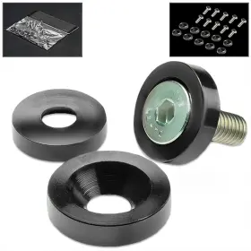 Wk-027 Bezt 10pcs Black M6 X1 Metric Cup Washer And Bolt/nut Kit Engine Bay Fender Bumper Body Wk-027 Bezt 10pcs Black M6 X1 Metric Cup Washer And Bolt/nut Kit Engine Bay Fender Bumper Body