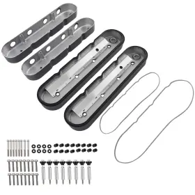 241-182 Bfo 0gdx4k Fabricated Aluminum Valve Covers For Ls Engines Using Ls1 Ls2