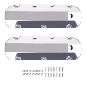 1toz0i Bfo Baffled Valve Covers For Chevrolet Bbc 396 454 502 65-95 Polished Aluminum
