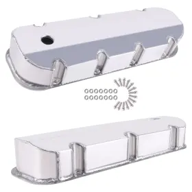54kad9 Bfo Pro Series Valve Covers For Chevrolet Bbc 396 427 454 1965-1995 With Hardware
