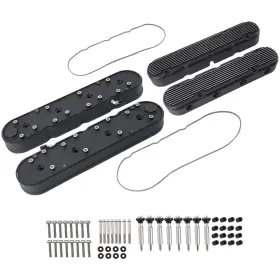 241182 Bfo 610cwo Fabricated Aluminum Valve Covers For Ls Engines Using Ls1 Ls2