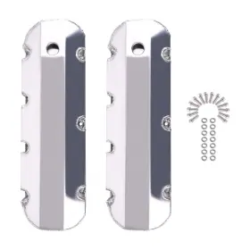 396-502 Bfo B64fvk Roller Rocker Compatible Valve Covers For Chevy Bbc 1965-1995