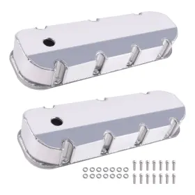 H1t98z Bfo Pro Series Valve Covers For Chevrolet Bbc 396 427 454 1965-1995 With Hardware