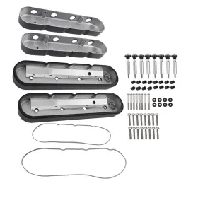 K4ir5l Bfo 2pc Fabricated Aluminum Valve Covers Center Bolt For Ls Engines Using Ls1 Ls2