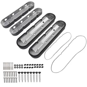 Mr31zv Bfo Aluminum Finned Valve Covers With Coil Mounts And Cover For Ls Engines Using Ls1 Ls2