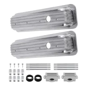 Pm9u6s Bfo Performance Valve Covers For Chevy 350 Vortec Tbi 1987-1997 Finned Aluminum