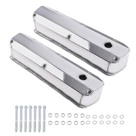 Bfo Q7mtjo V8 Engine Valve Covers For Ford Mercury Sbf 289 302 5.0l 1962-1985 Polished
