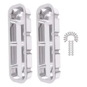 Qjbd5g Bfo Fabricated Aluminum Valve Covers And Hardware Kit For Chevy 402 427 1965-1995