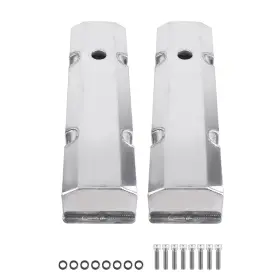 Srbm47 Bfo Engine Valve Covers For Chevy 283 305 327 350 383 400 V8 1958-1986 Baffled