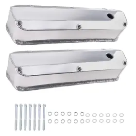 Uq1p7r Bfo Duty Valve Covers For Ford Sbf 260 289 302 5.0l 1962-85 Fabricated Aluminum