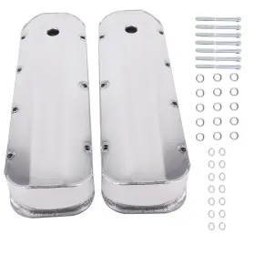 Y1hps6 Bfo Fabricated Aluminum Valve Covers For Big Block Chevy Engines 402 427 1966-2000