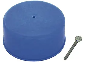 11080 Big End Performance Plastic Carb Cap Cover 5 1/8in Necks With Wing Bolt