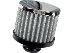70136 Big End Performance Chrome Pushin 1 1/4in Hole Open Breather