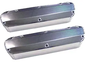 70340 Big End Performance Sbf 3 1/2in Tall Fabricated Aluminum Valve Cover