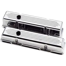 95220 Billet Specialties - Polished Sbc Tall V/c Ball Milled