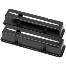 95224 Billet Specialties Sbc Tall Valve Covers Black