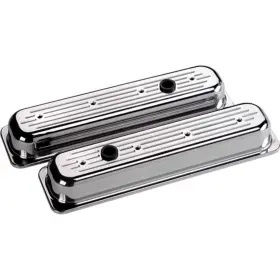 95820 Billet Specialties Ball Milled 1 Piece Centerbolt Valve Cover For Small