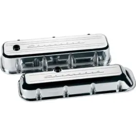 96023 Billet Specialties - Bbc Valve Covers Chev Logo Short 96023 Billet Specialties - Bbc Valve Covers Chev Logo Short