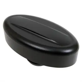 Blk20939 Billet Specialties Brthr Retro Pln Blk 1-1/4 Inch Vc Hole