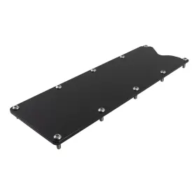 Blk95053 Billet Specialties Valley Cover Plate Ls3 Plain Black