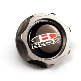 Bxac-00501-gm Blox Racing For Billet Honda Oil Cap - Gunmetal