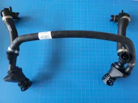 11158647961 Bmw Genuine 5 6 7-series Crankcase Ventilation Pcv Pipe V8 550i 650i 750i New
