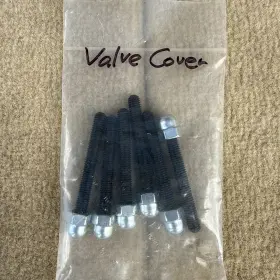 11617549043 Bmw 11617549043#2 New Valve Cover Cap Acorn Nut And Screw Full Set E10 2002 2002tii