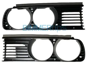 51131876092 Bmw 51131876091 E30 Euro Grills New Pair Genuine